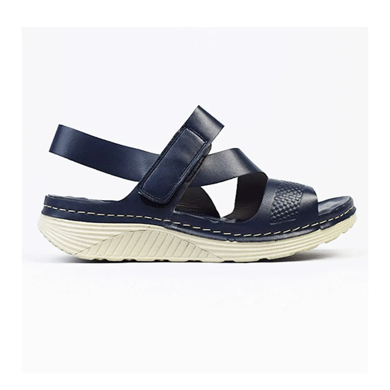 Sandale confort pour femme s011 bleu